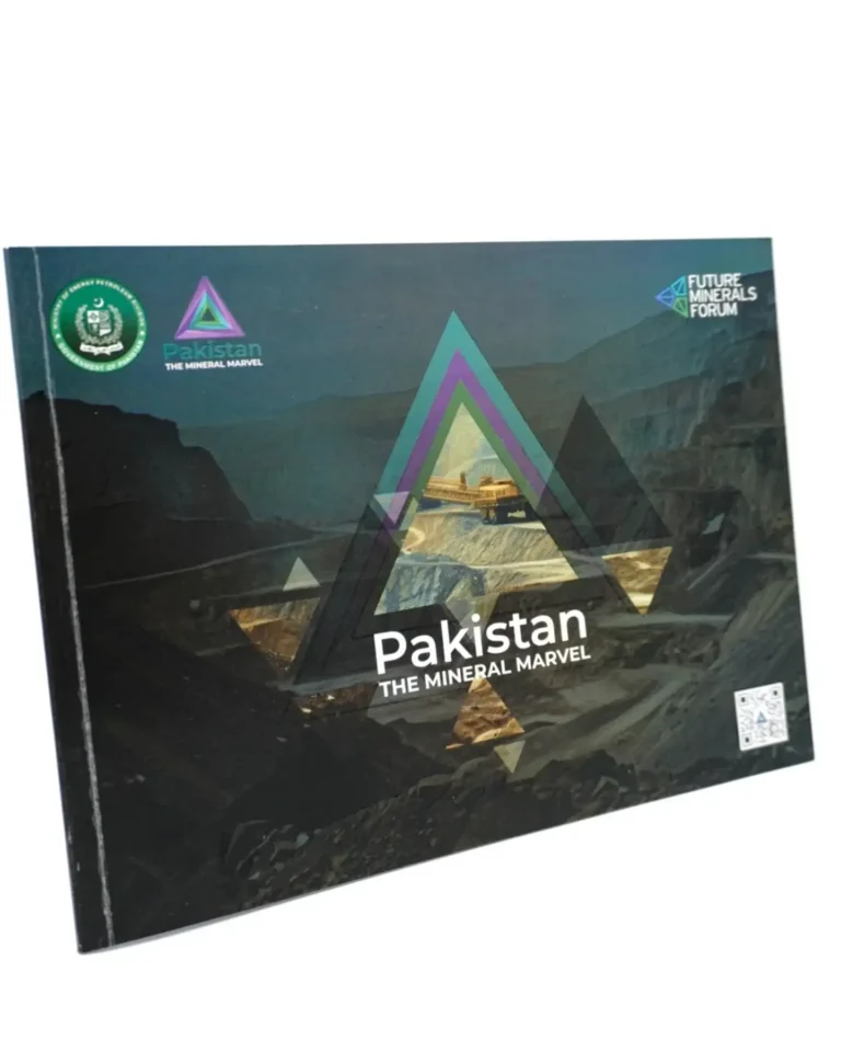 Brochure for Ministry of Petroleum Division - Opened Close-up