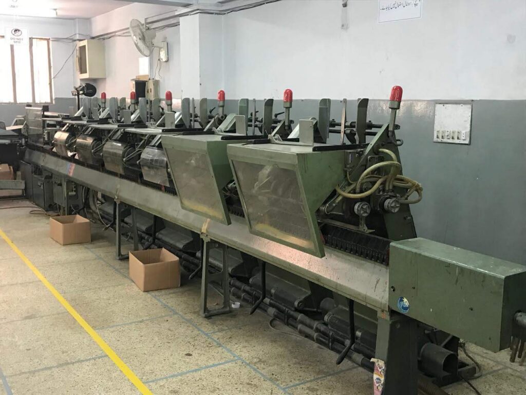 Bookbinding and finishing services at Nikmat Printers