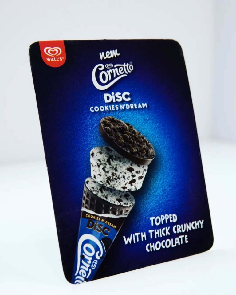 Commercial Dangler Printed for Cornetto by Nikmat Printers